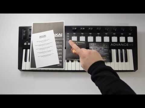 Advance 61 MIDI Controller with VIP Software | Akai Pro