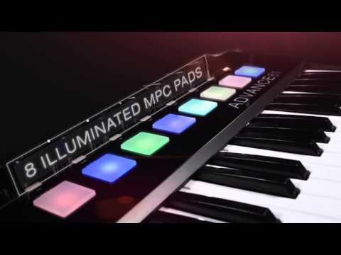 MIDI Controller Advance 25 Keyboard with VIP Plugin Instrument