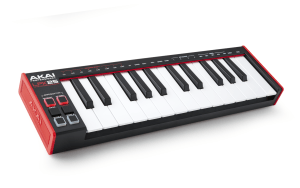 Akai Professional MPK Mini MKII – 25 Key USB MIDI Keyboard Controller With  8 Drum Pads, 8 Assignable Q-Link Knobs and Pro Software Suite Included
