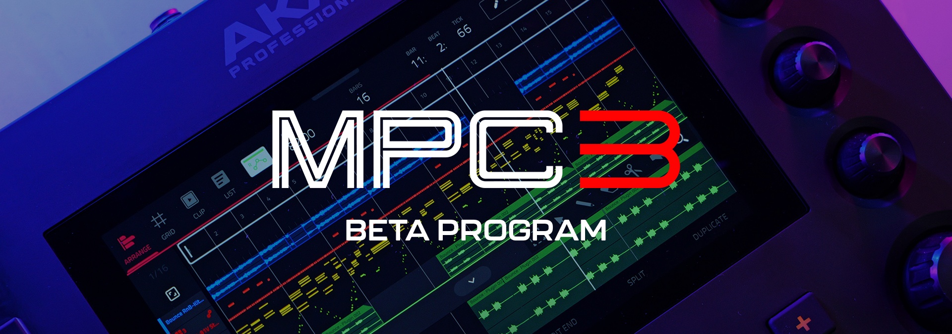 MPC 3 Beta Signup
